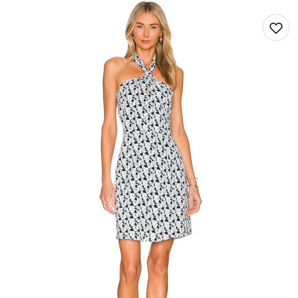 Revolve mini halter dress size small